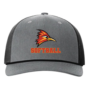 College of the Desert Fastpitch Richardson 112FPR Five Panel Trucker with Rope Snapback
