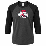 Carolina Rapid Fire  BELLA+CANVAS® Unisex 3/4-Sleeve Baseball Tee