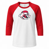 Carolina Rapid Fire  BELLA+CANVAS® Unisex 3/4-Sleeve Baseball Tee