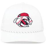 Carolina Rapid Fire Pacific Headwear Trucker Snapback Braid Patch Cap