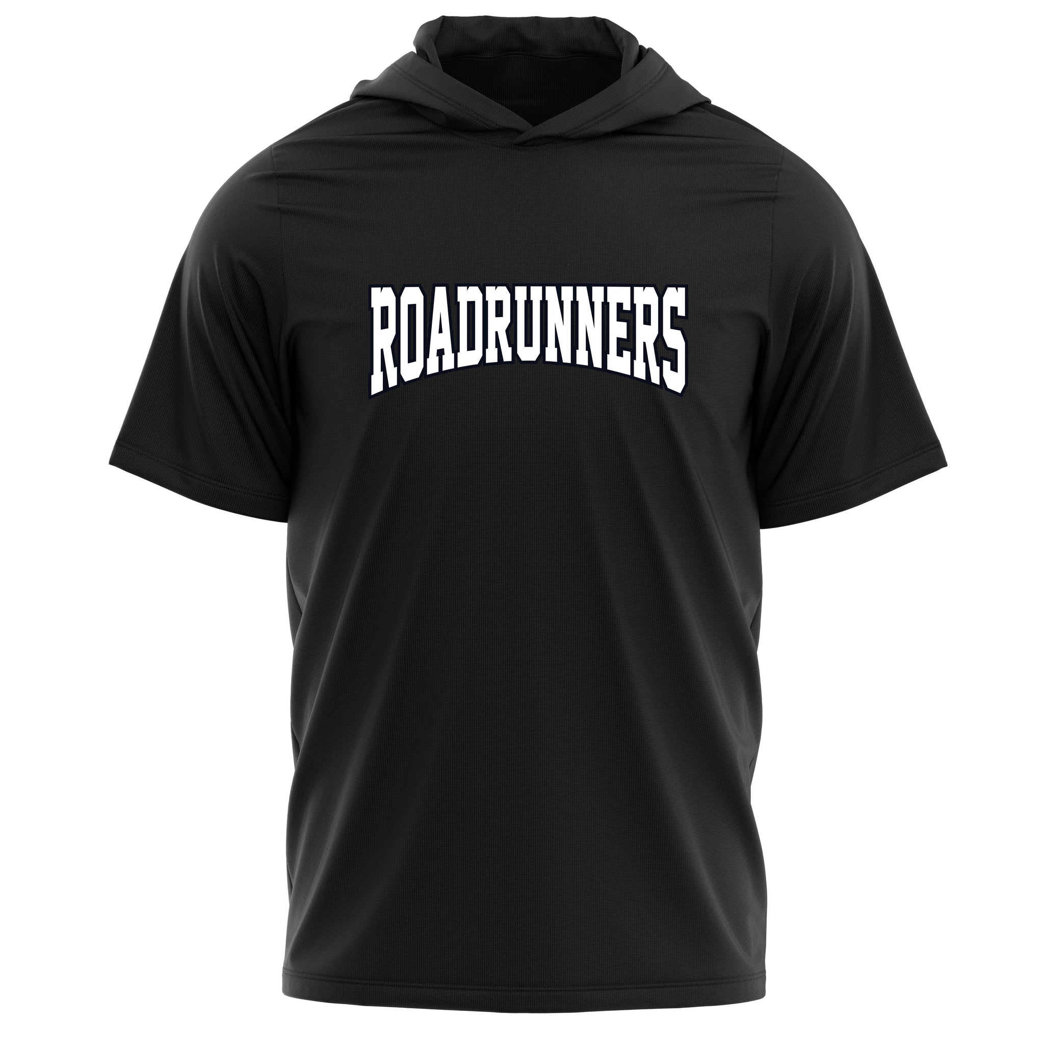 CHERRYVILLE ROADRUNNERS BASEBALL Sport-Tek ® PosiCharge ® Tri-Blend Wicking Short Sleeve Hoodie