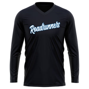 CHERRYVILLE ROADRUNNERS BASEBALL WOMENS V-NECK FULL SUB LONG SLEEVE