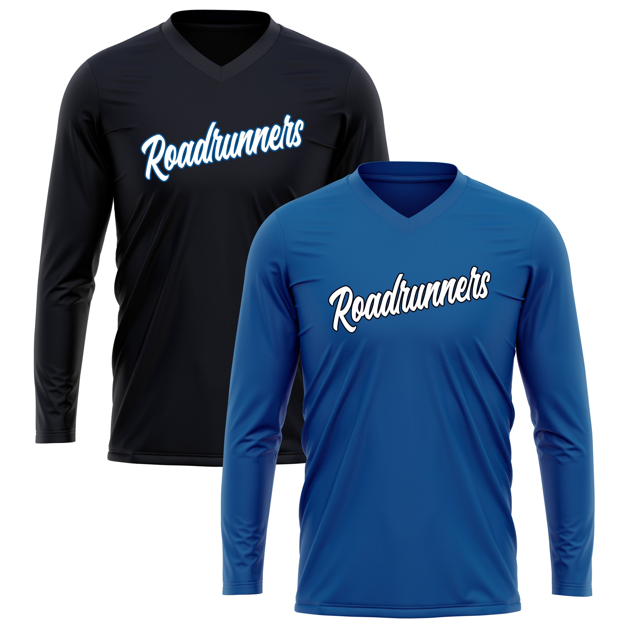 CHERRYVILLE ROADRUNNERS BASEBALL WOMENS V-NECK FULL SUB LONG SLEEVE