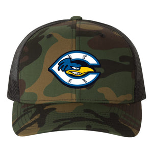 Cherryville Roadrunners Baseball YP Classics Retro Trucker Snapback Hat