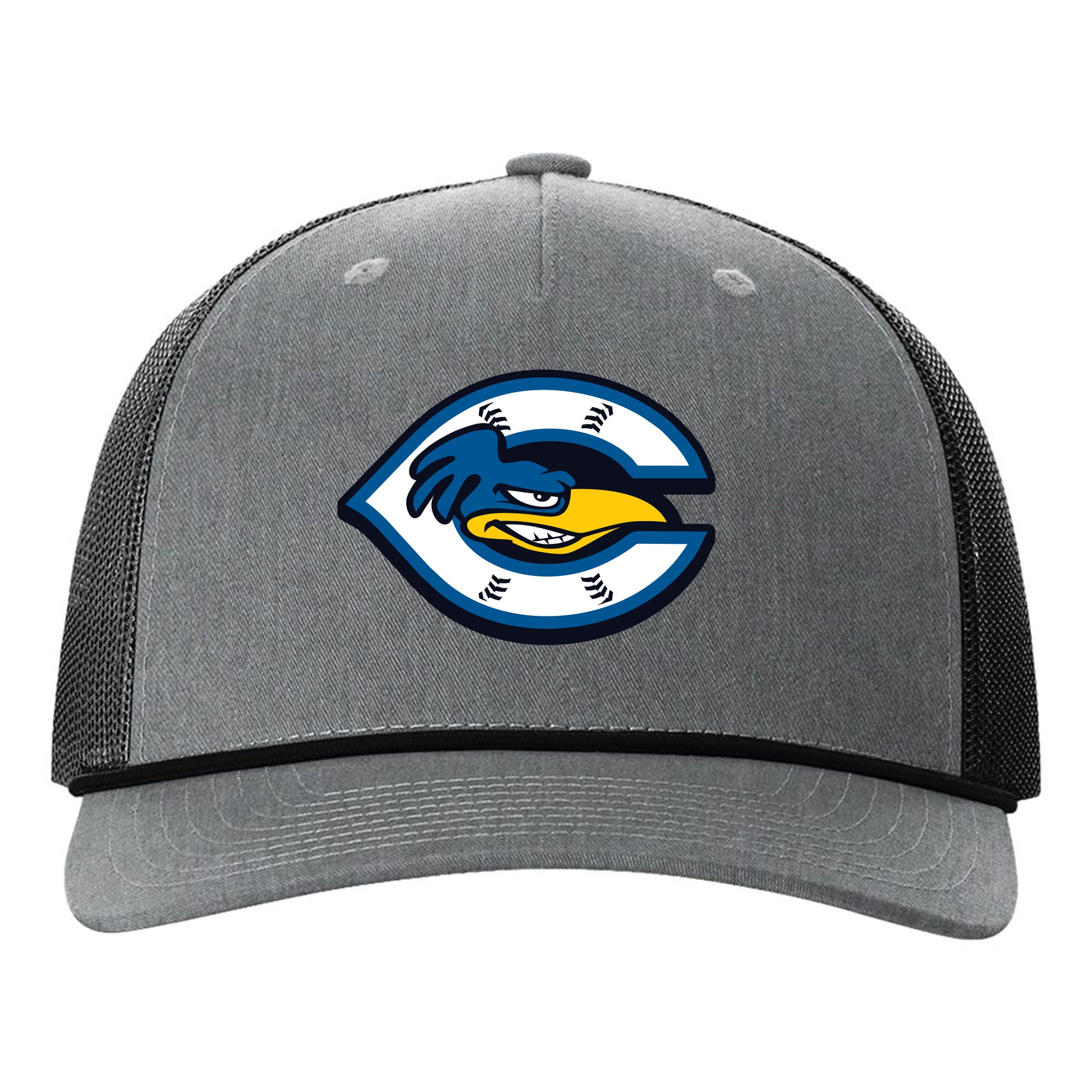 Cherryville Roadrunners Baseball Richardson 112FPR Five Panel Trucker with Rope Snapback