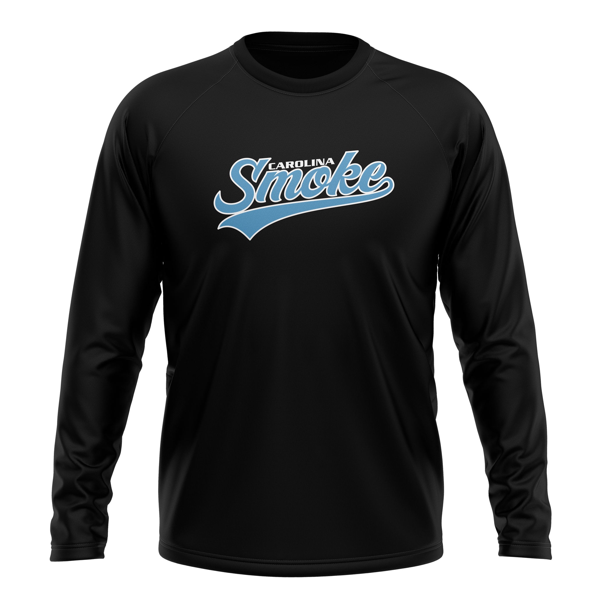 Carolina Smoke Baseball Mens Full Sublimation Long Sleeve