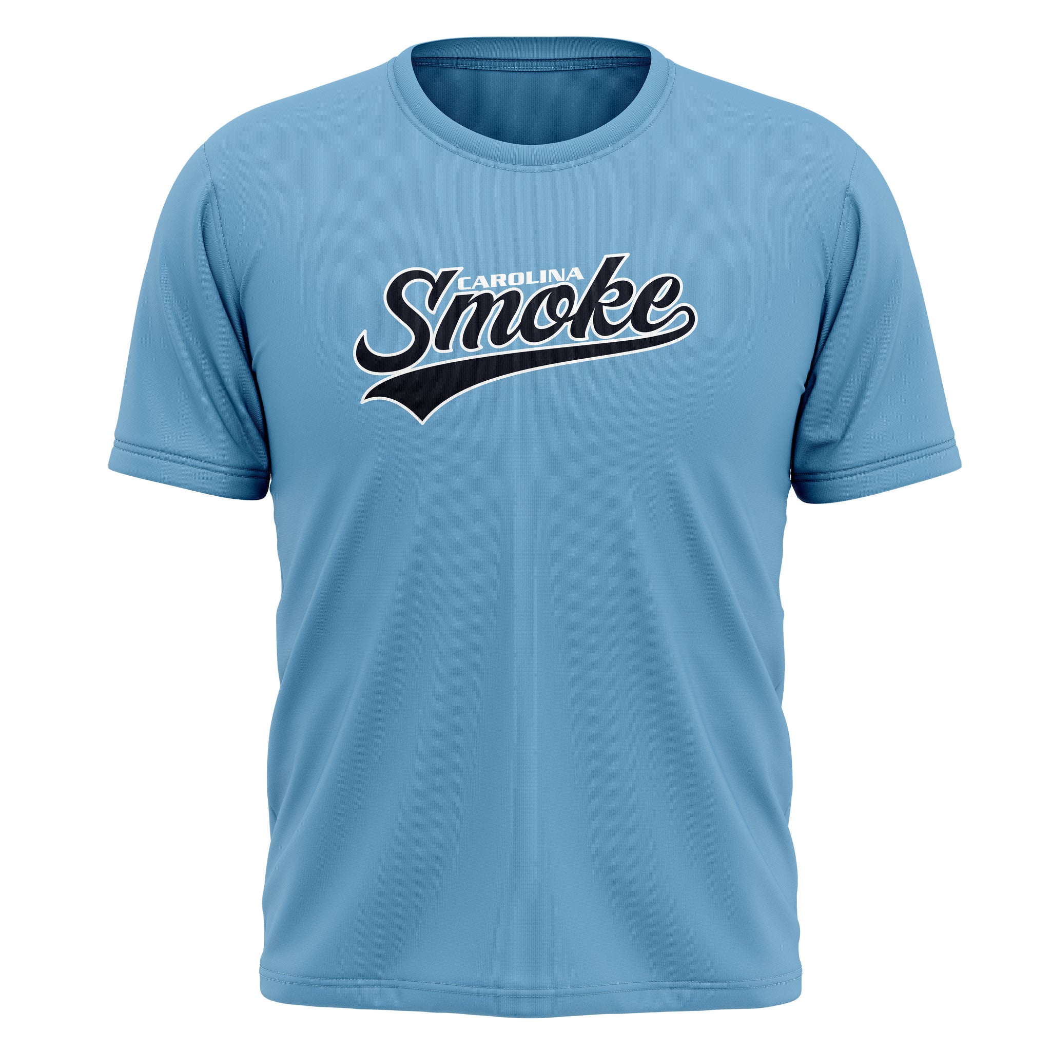 Carolina Smoke Baseball Mens Full Sublimation Short Sleeve