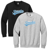 Carolina Smoke Baseball Gildan® Heavy Blend™ Crewneck Sweatshirt