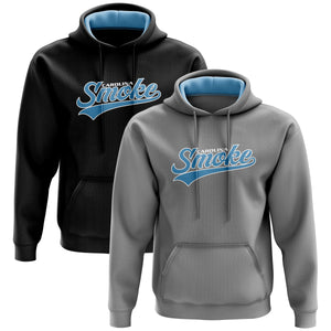 Carolina Smoke Baseball Mens Full Sublimation Hoodie