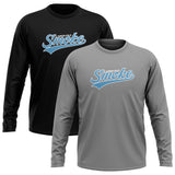 Carolina Smoke Baseball Mens Full Sublimation Long Sleeve