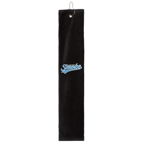 Carolina Smoke Baseball Carmel Towel Company Trifold Golf Towel with Grommet