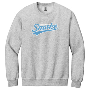 Carolina Smoke Baseball Gildan® Heavy Blend™ Crewneck Sweatshirt