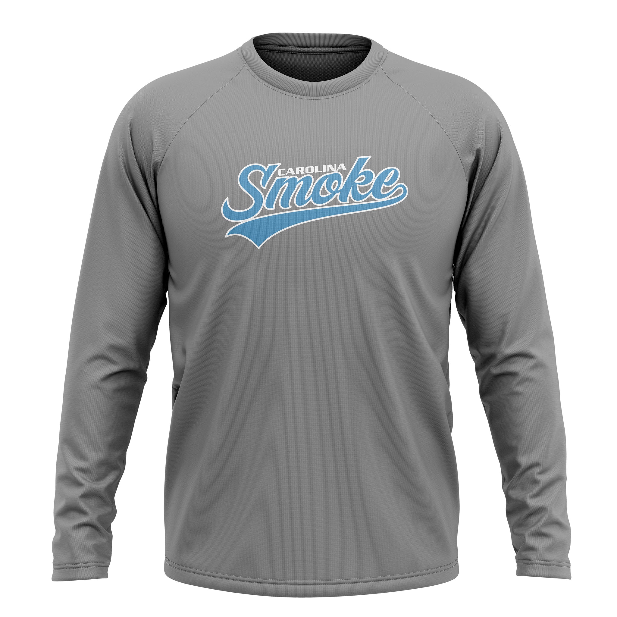 Carolina Smoke Baseball Mens Full Sublimation Long Sleeve