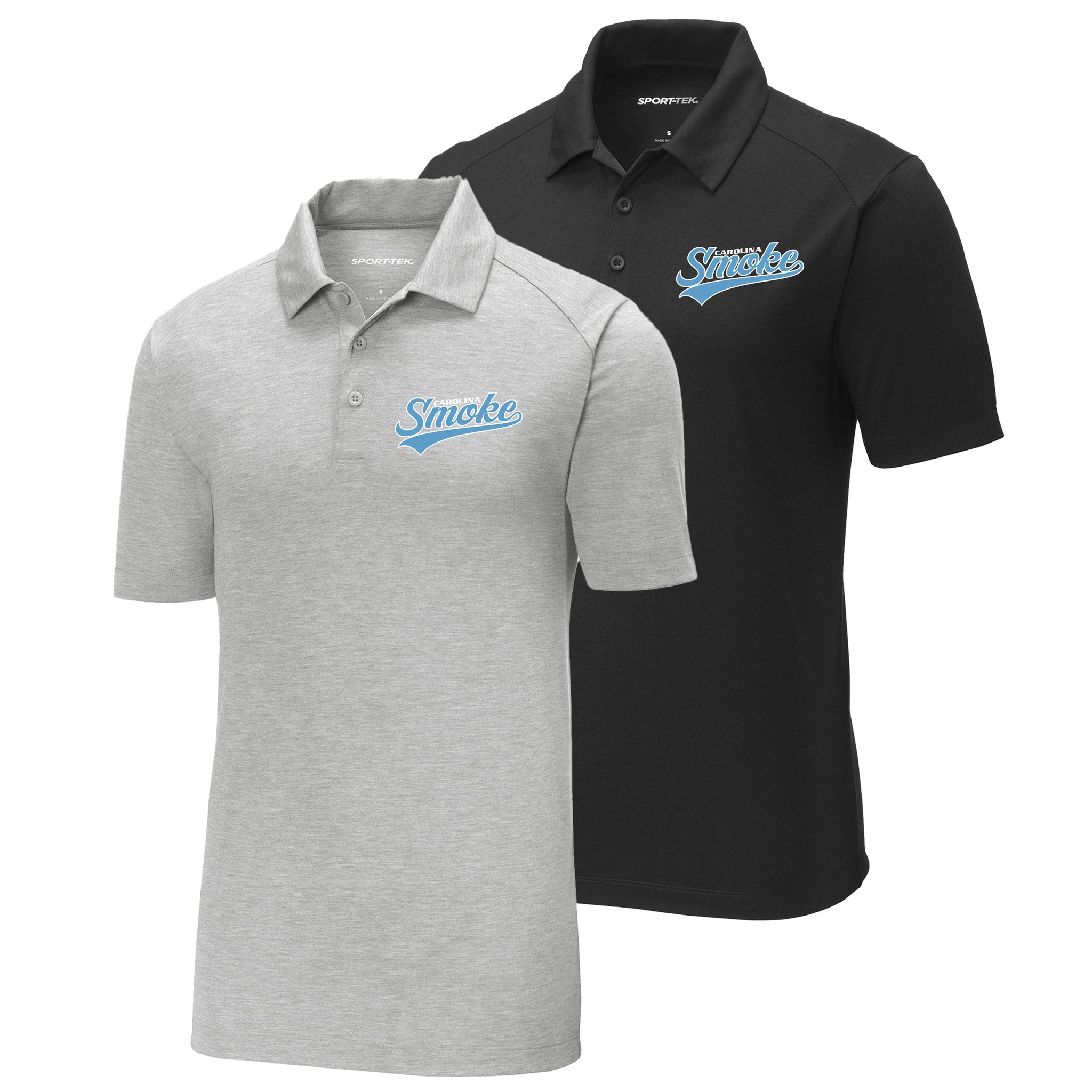 Carolina Smoke Baseball Sport-Tek ® PosiCharge ® Tri-Blend Wicking Polo