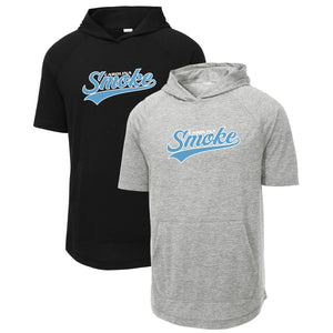 Carolina Smoke Baseball Sport-Tek ® PosiCharge ® Tri-Blend Wicking Short Sleeve Hoodie