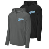 Carolina Smoke Baseball Sport-Tek® Sport-Wick® Stretch 1/2-Zip Hoodie