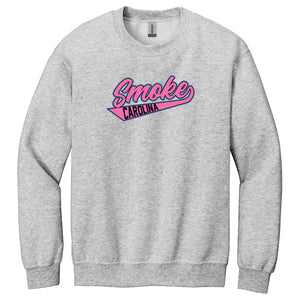 Carolina Smoke Baseball Gildan® Heavy Blend™ Crewneck Sweatshirt