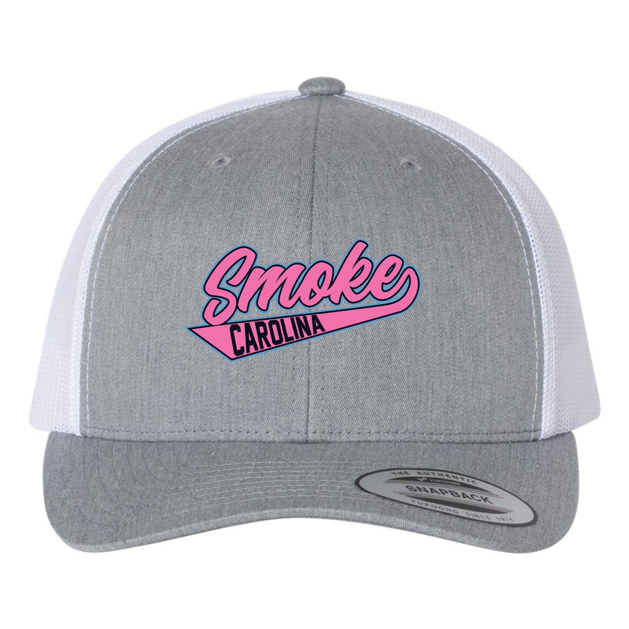 Carolina Smoke Baseball YP Classics Retro Trucker Snapback Hat