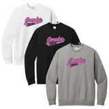 Carolina Smoke Baseball Gildan® Heavy Blend™ Crewneck Sweatshirt