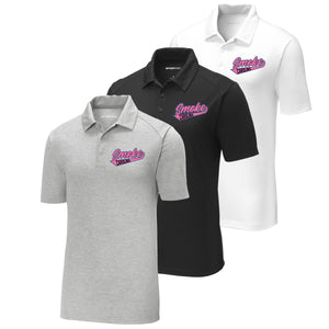 Carolina Smoke Baseball Sport-Tek ® PosiCharge ® Tri-Blend Wicking Polo