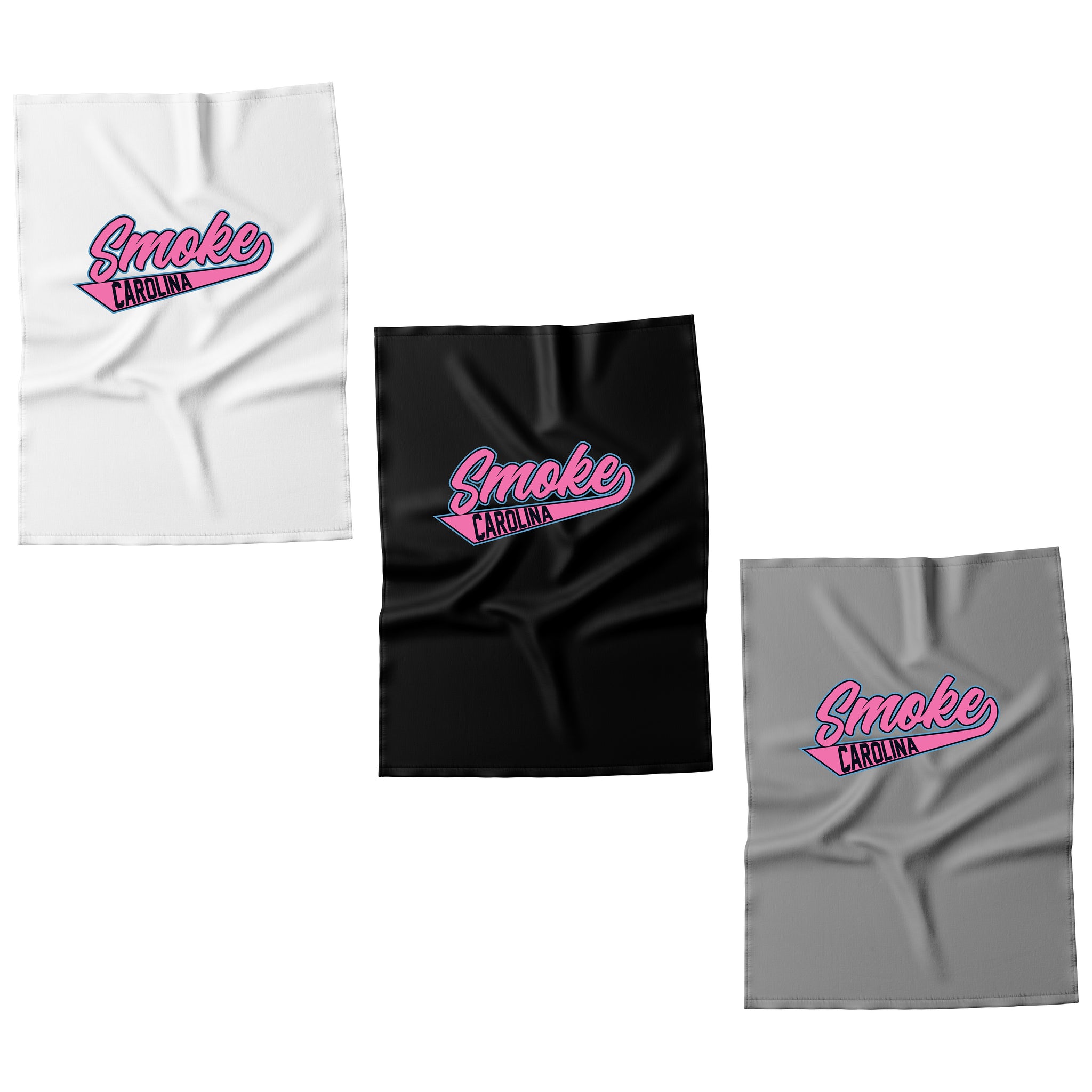 Carolina Smoke Baseball Sport Towel