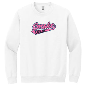 Carolina Smoke Baseball Gildan® Heavy Blend™ Crewneck Sweatshirt