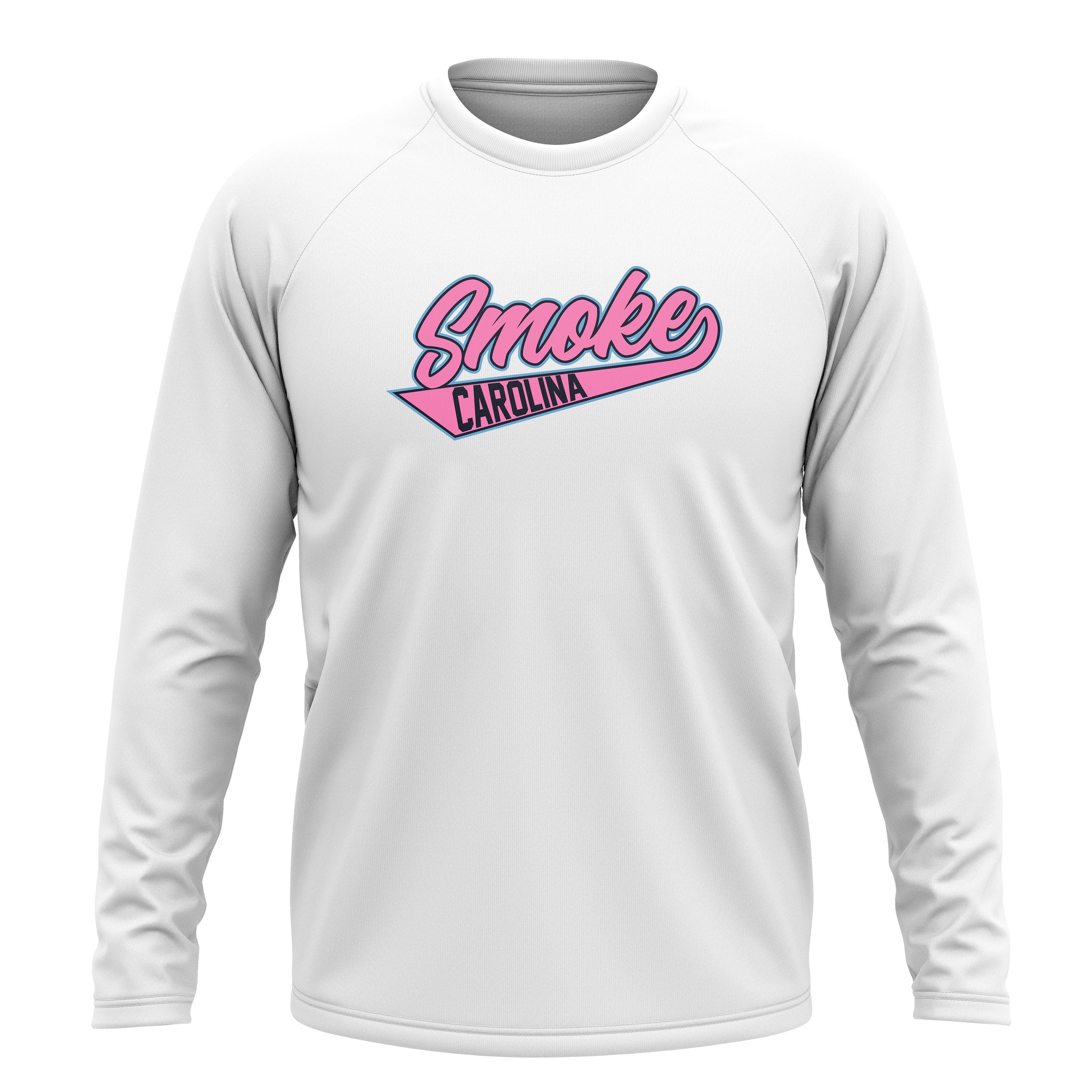 Carolina Smoke Baseball Mens Full Sublimation Long Sleeve