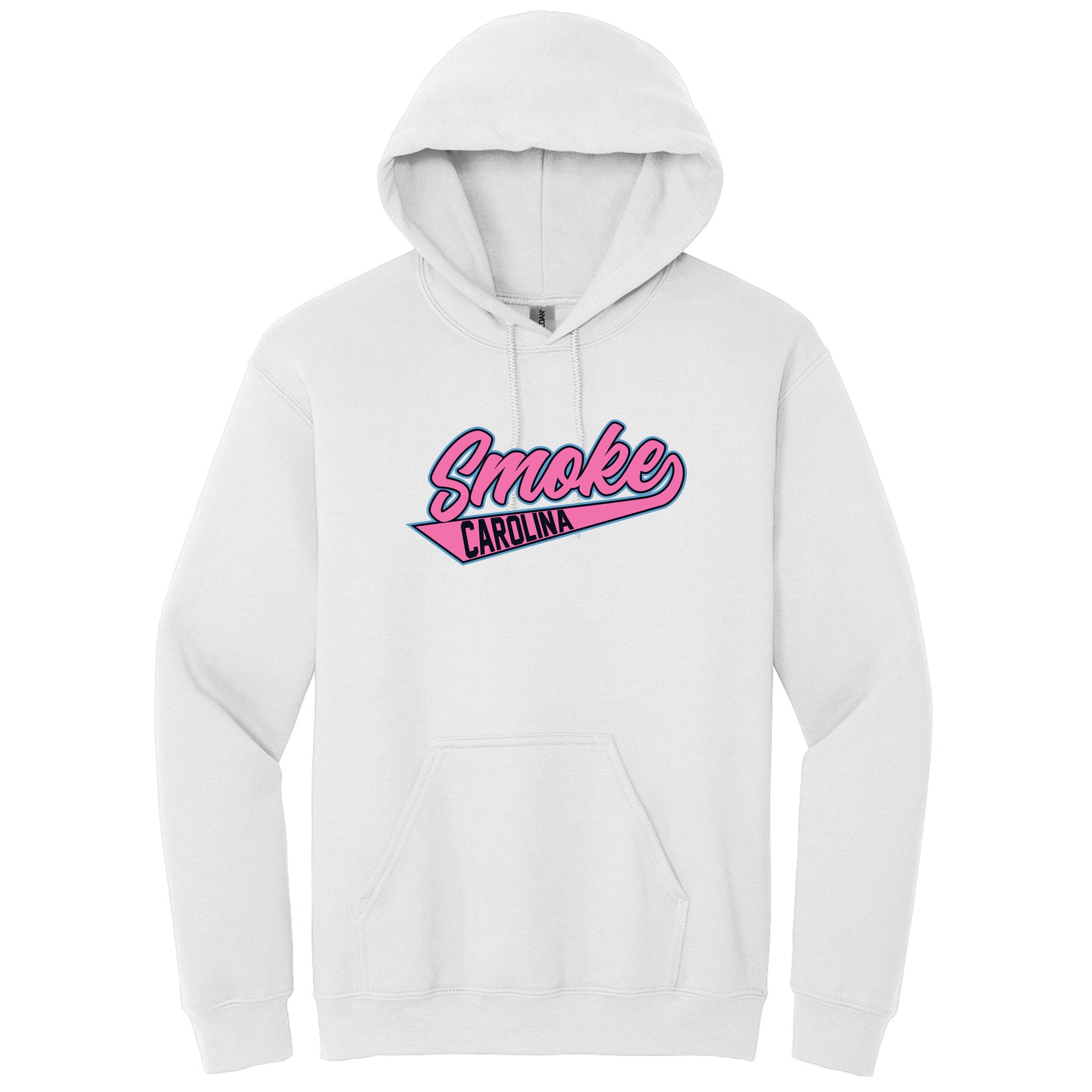 Carolina Smoke Baseball Gildan® Heavy Blend™ Hooded Sweatshirt