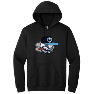 Carolina Smoke Baseball Gildan® Heavy Blend™ Hooded Sweatshirt