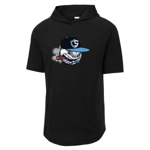 Carolina Smoke Baseball Sport-Tek ® PosiCharge ® Tri-Blend Wicking Short Sleeve Hoodie