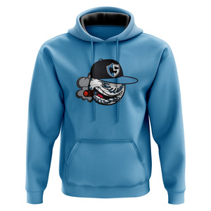 Carolina Smoke Baseball Mens Full Sublimation Hoodie