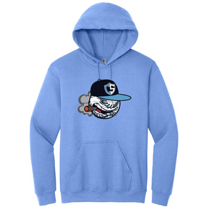 Carolina Smoke Baseball Gildan® Heavy Blend™ Hooded Sweatshirt