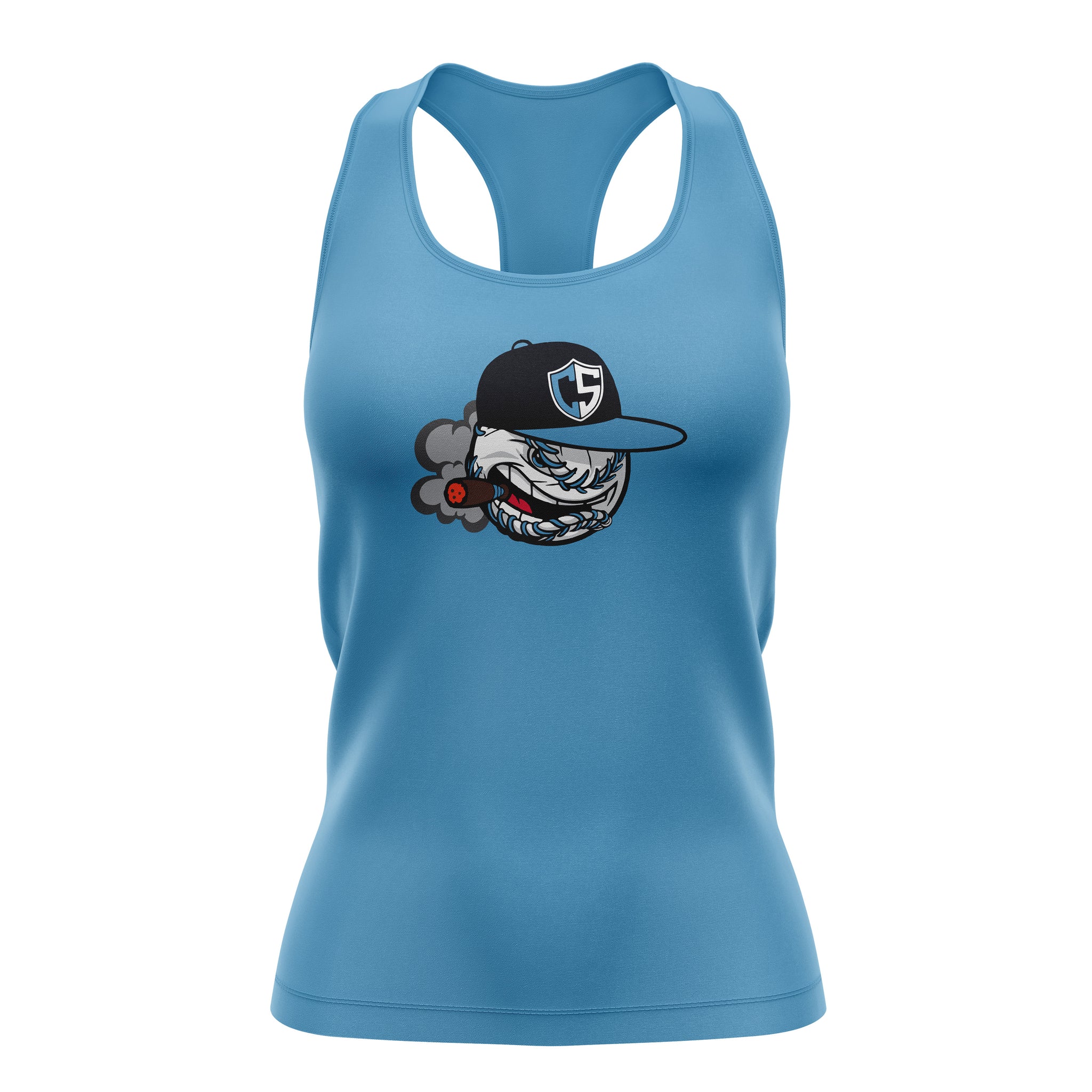 Carolina Smoke Baseball Womens Full Sublimation Tank