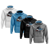 Carolina Smoke Baseball Mens Full Sublimation Hoodie