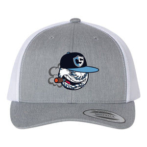 Carolina Smoke Baseball YP Classics Retro Trucker Snapback Hat