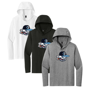 Carolina Smoke Baseball District Perfect Tri ® Long Sleeve Hoodie