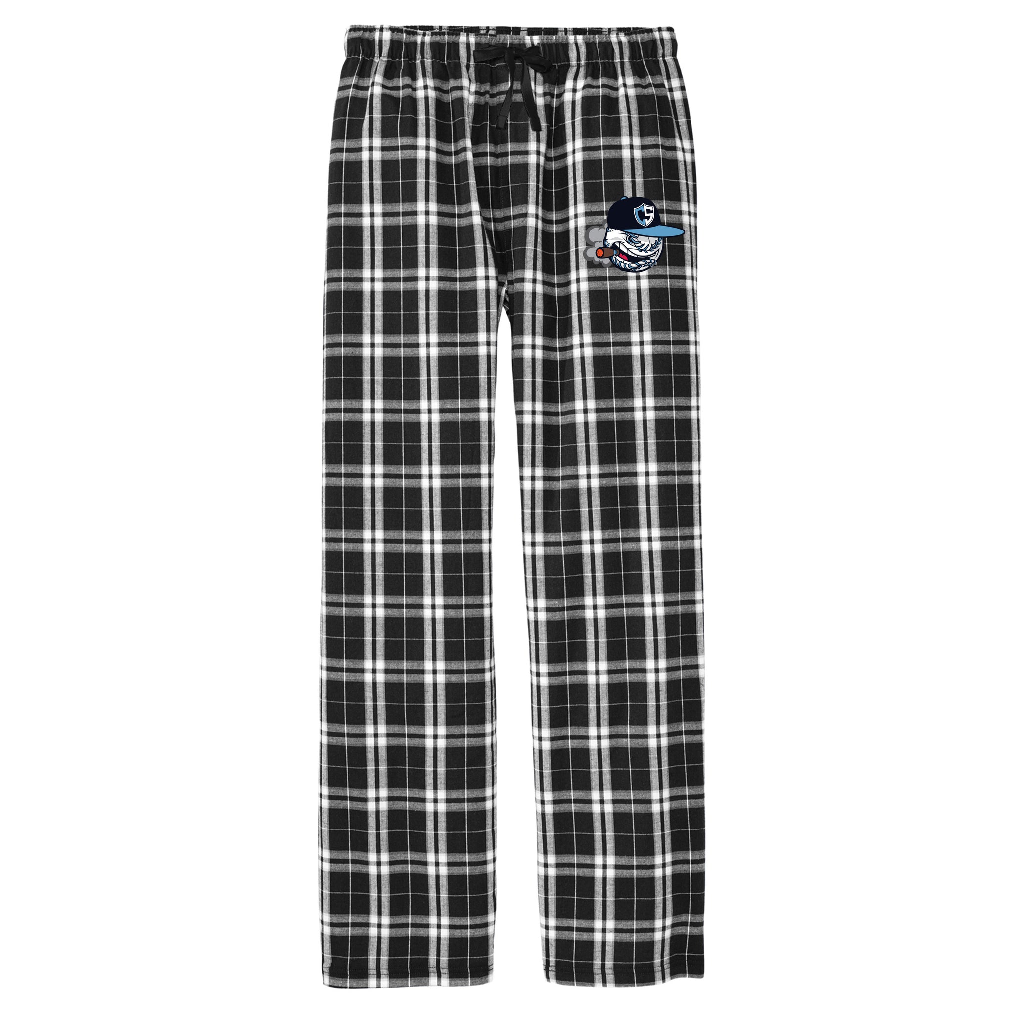 Carolina Smoke Baseball Flannel Plaid Pant