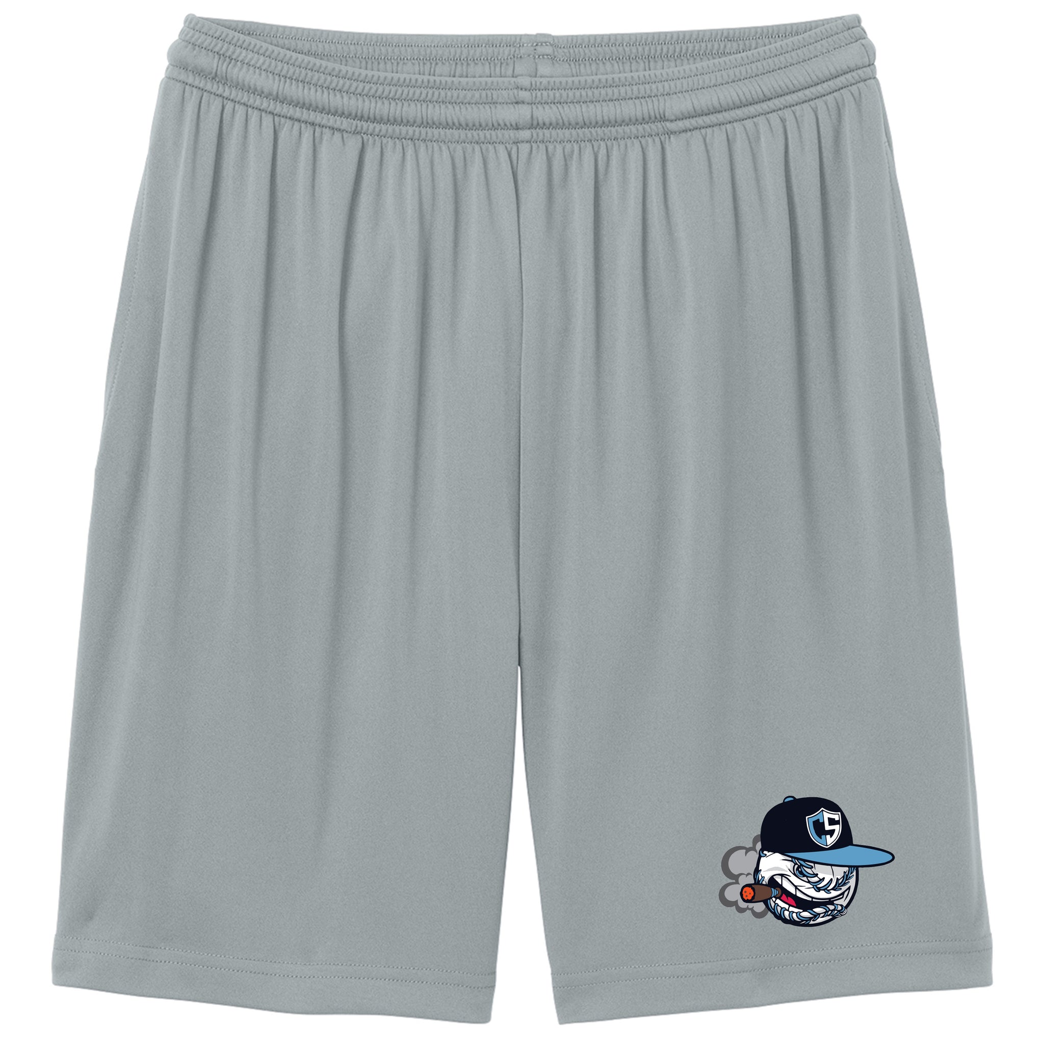 Carolina Smoke Baseball Sport-Tek® PosiCharge® Competitor™ 7” Pocketed Short