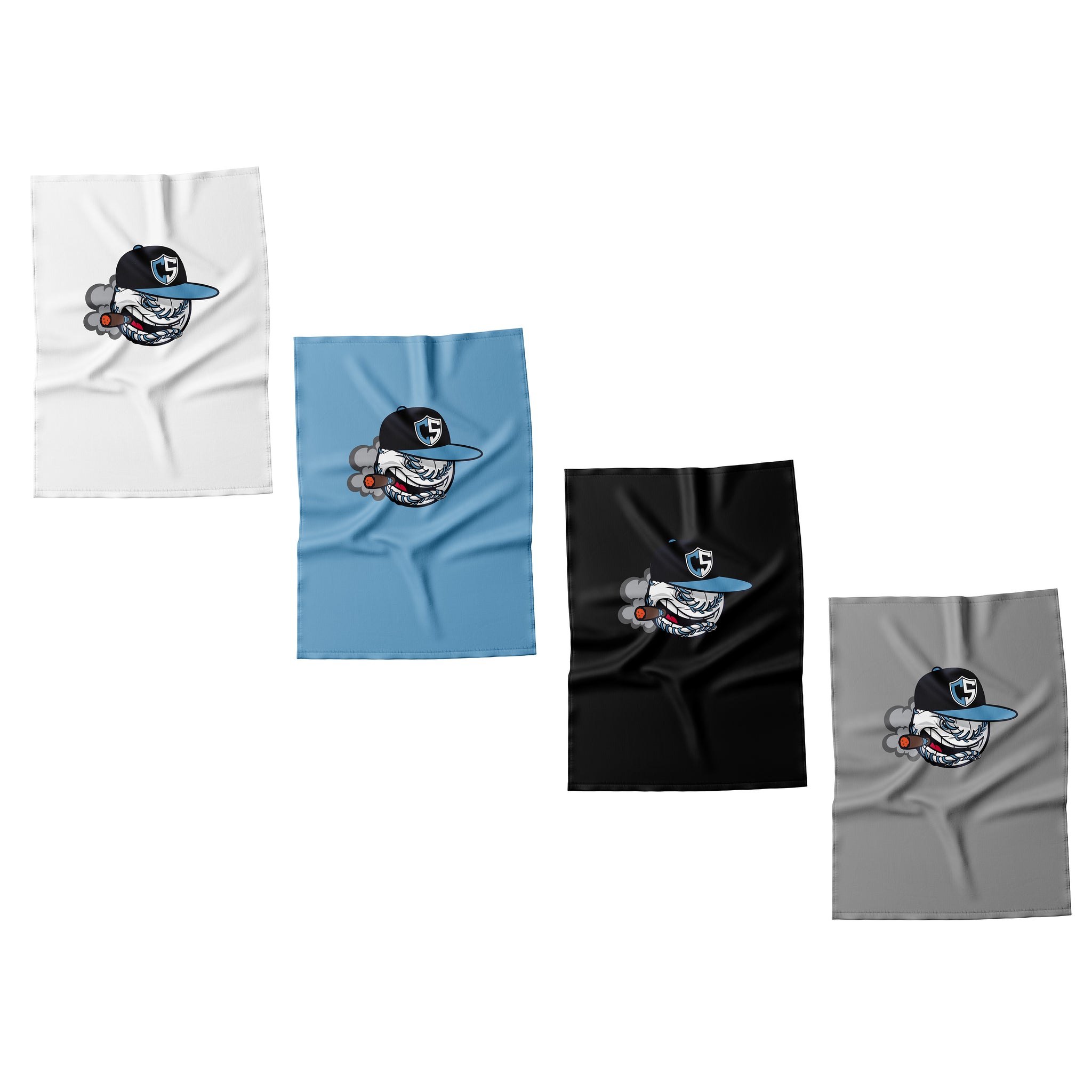 Carolina Smoke Baseball Sport Towel