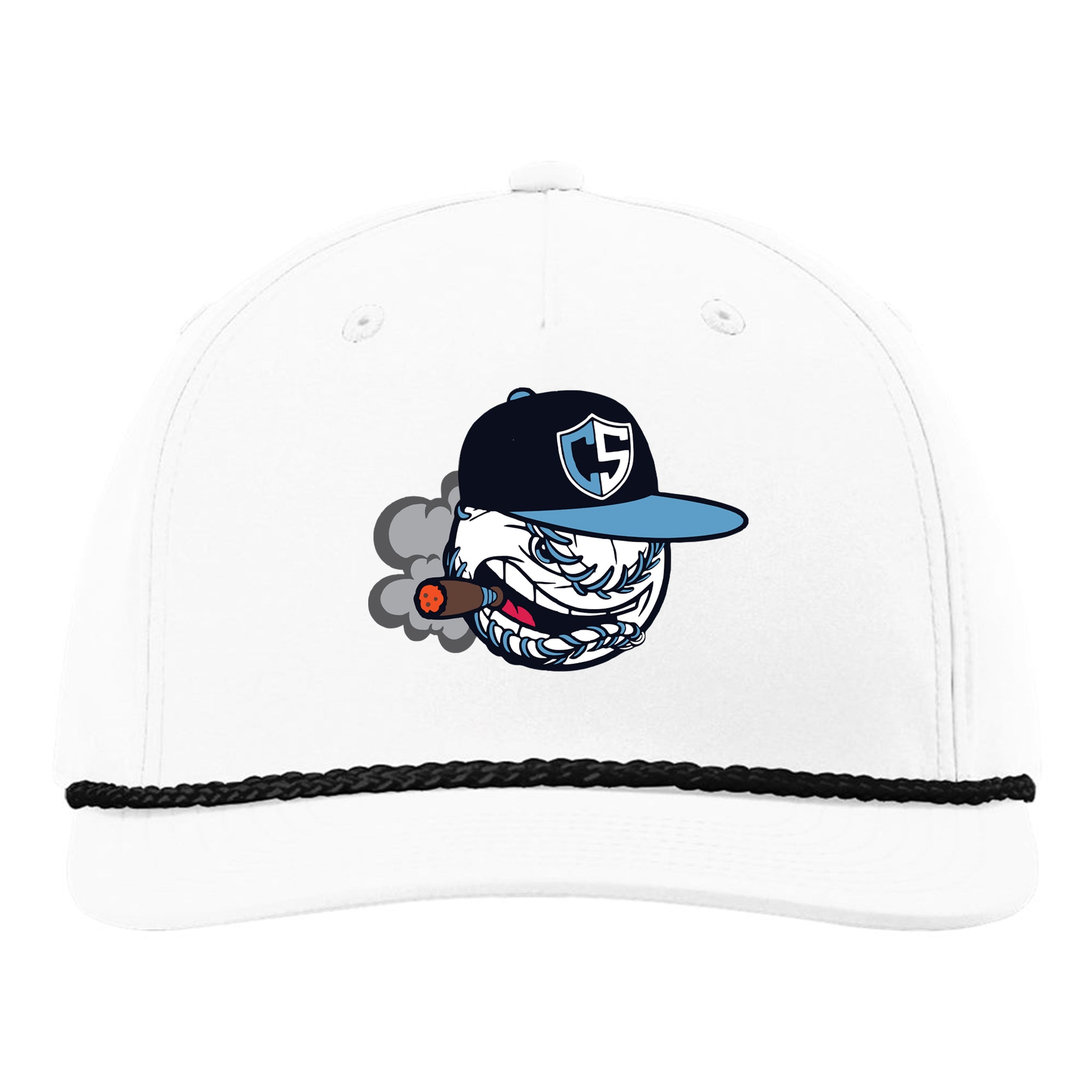 Carolina Smoke Baseball Richardson 258 5 Panel Classic Rope Hat