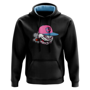 Carolina Smoke Baseball Mens Full Sublimation Hoodie