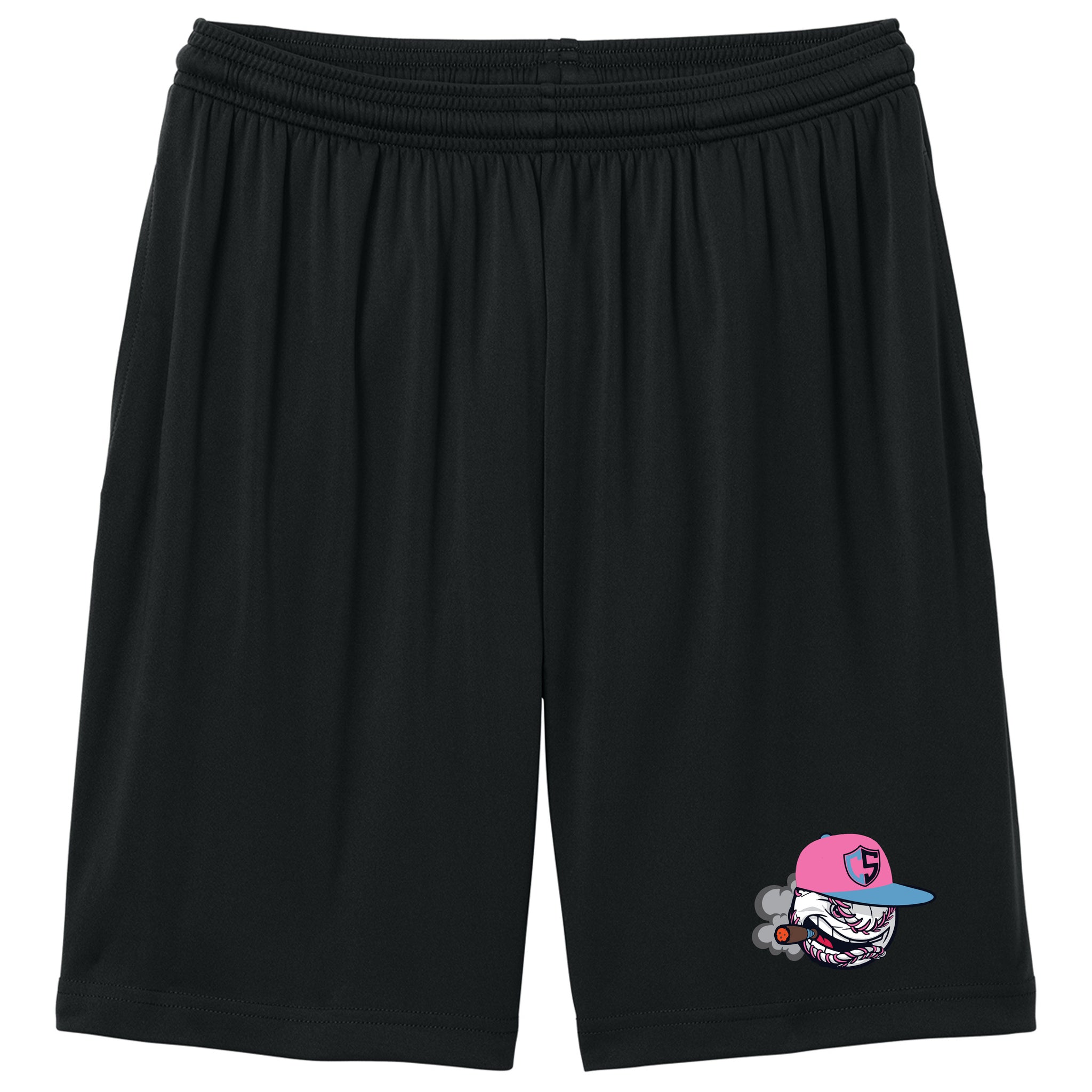 Carolina Smoke Baseball Sport-Tek® PosiCharge® Competitor™ 7” Pocketed Short