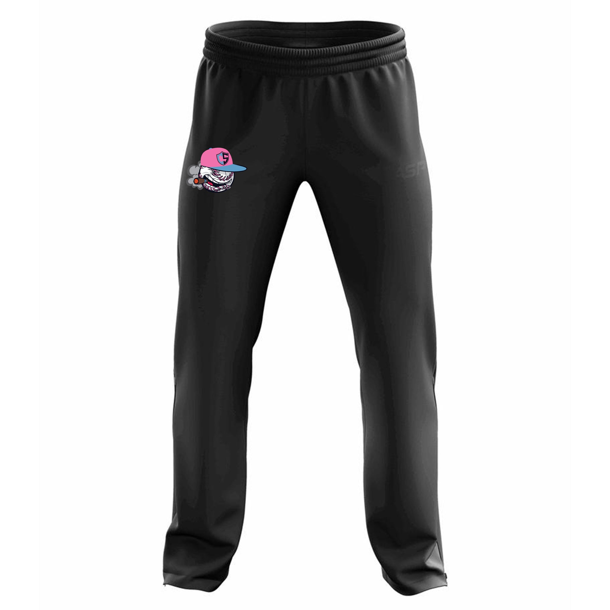 Carolina Smoke Baseball Fleece Pants