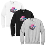 Carolina Smoke Baseball Gildan® Heavy Blend™ Crewneck Sweatshirt