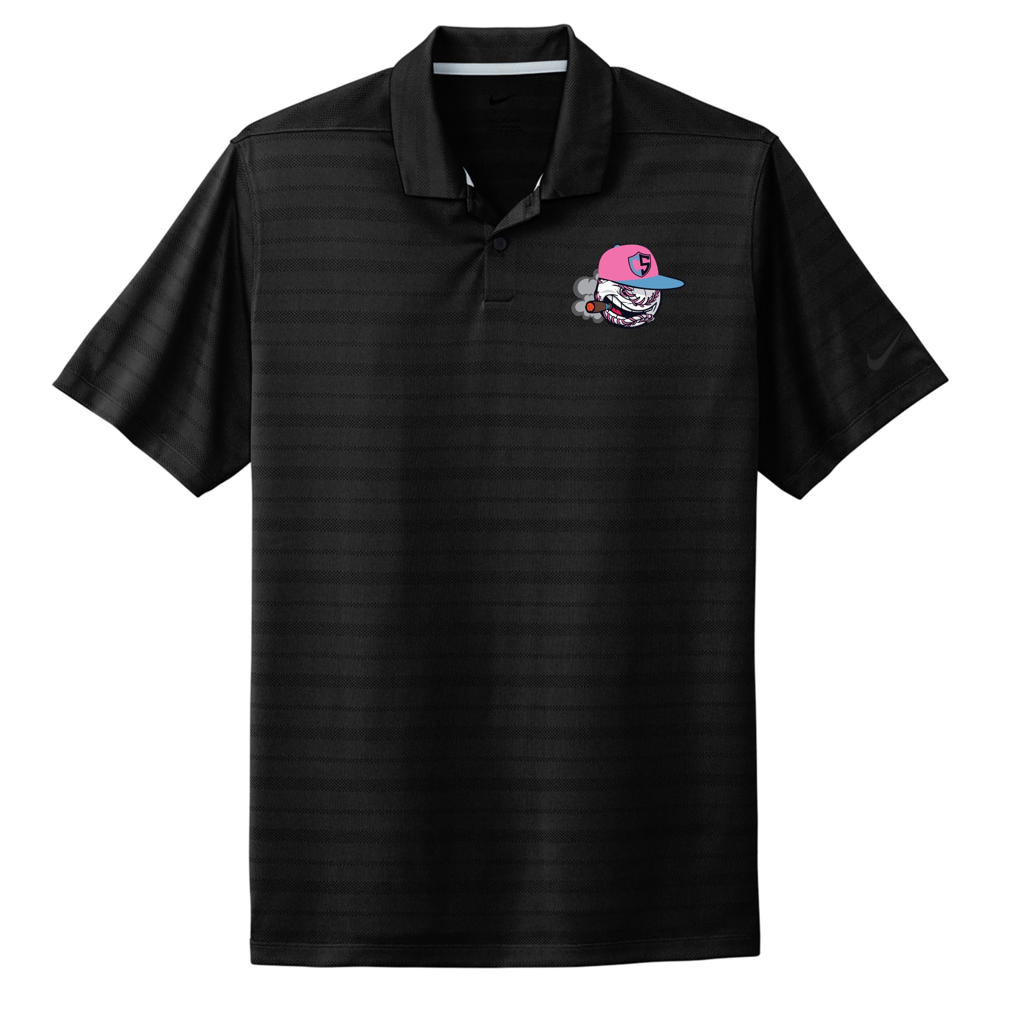 Carolina Smoke Baseball Nike Dri-FIT Vapor Jacquard Polo