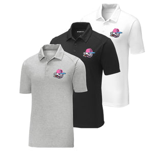 Carolina Smoke Baseball Sport-Tek ® PosiCharge ® Tri-Blend Wicking Polo