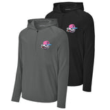 Carolina Smoke Baseball Sport-Tek® Sport-Wick® Stretch 1/2-Zip Hoodie