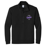 Carolina Softball Club Nike Club Fleece Sleeve Swoosh 1/2-Zip
