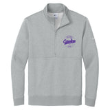 Carolina Softball Club Nike Club Fleece Sleeve Swoosh 1/2-Zip