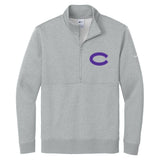 Carolina Softball Club Nike Club Fleece Sleeve Swoosh 1/2-Zip